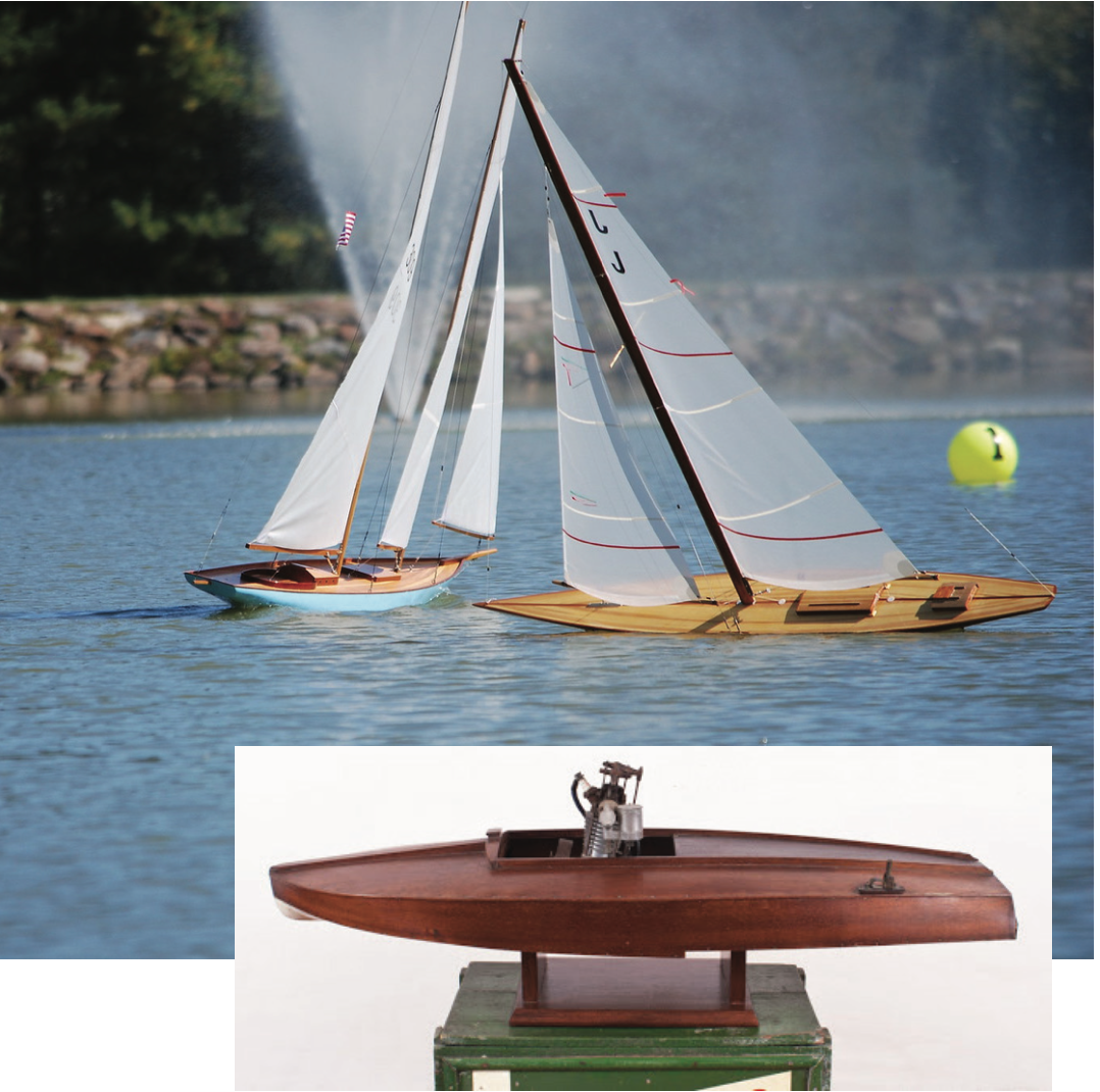 the vintage model yacht group