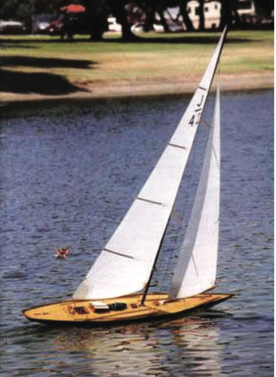 the vintage model yacht group