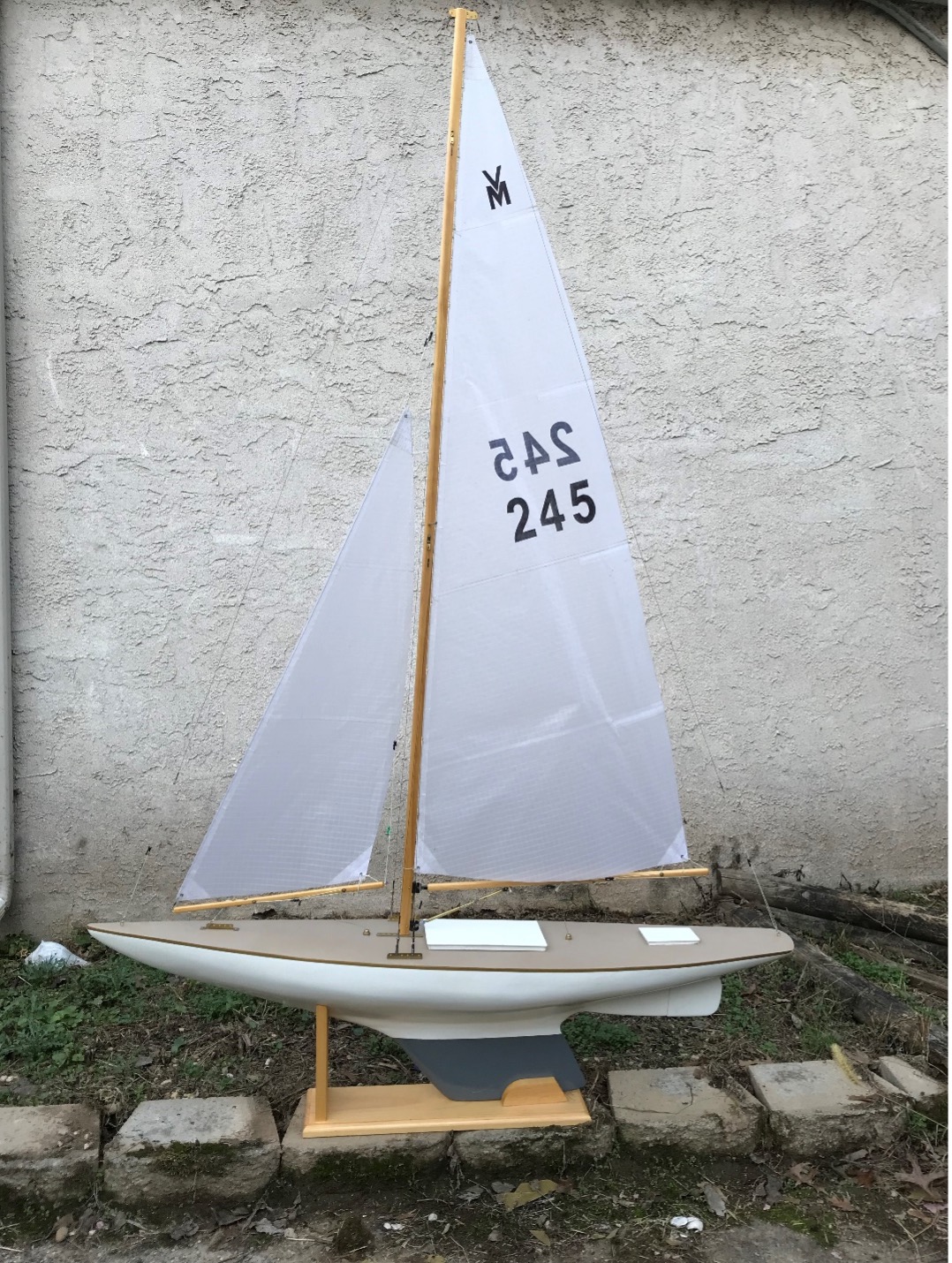 vintage marblehead model yacht for sale
