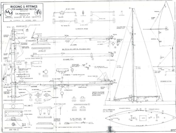 Rigging & Fittings for Marblehead Yachts