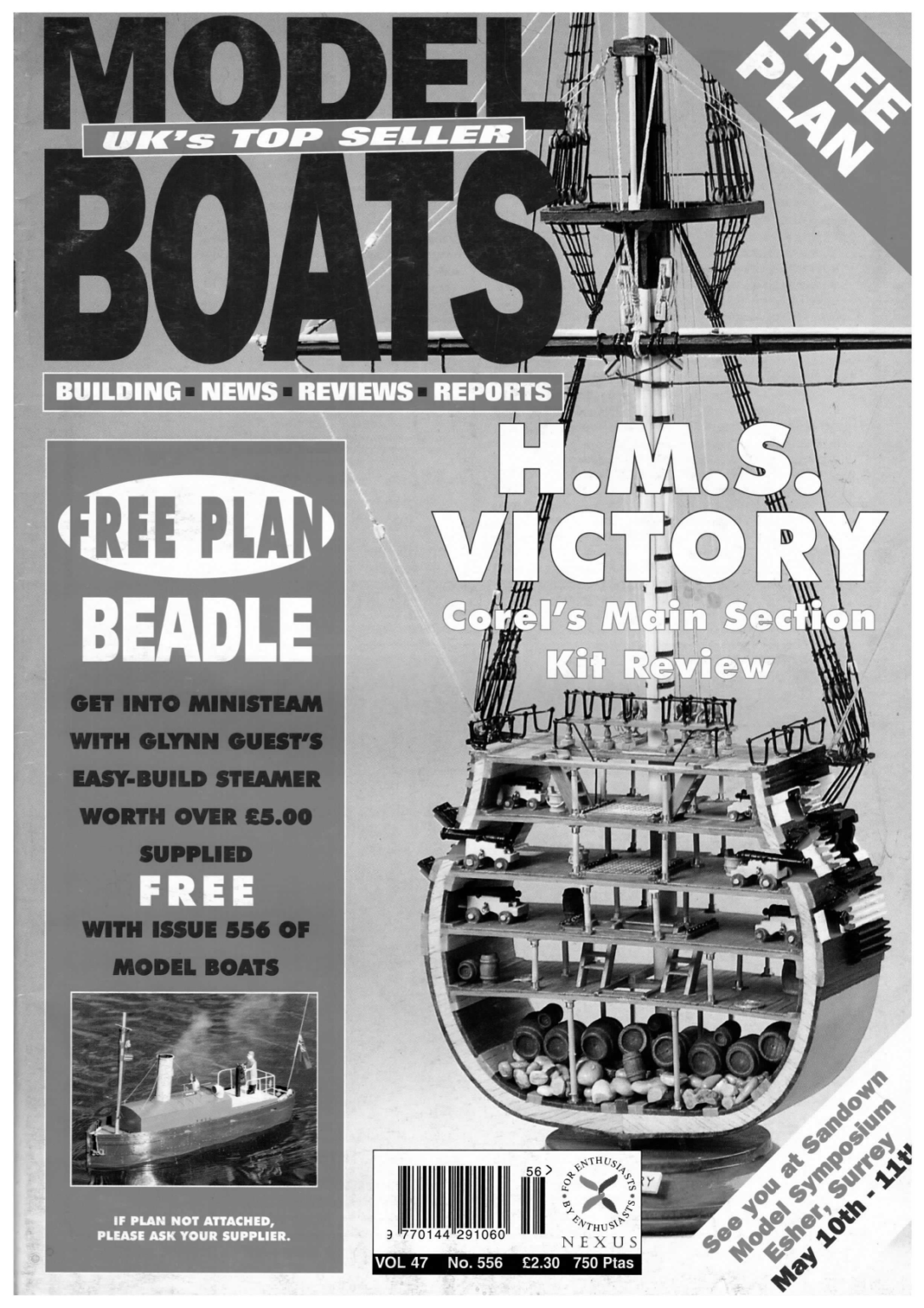 Model Boats: Volume 48, Issue 556 – May 1997 – US VMYG